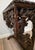 Wood 19th Century Rustic Black Forest Highly Carved Wooden Server Console Table For Sale - Image 7 of 18