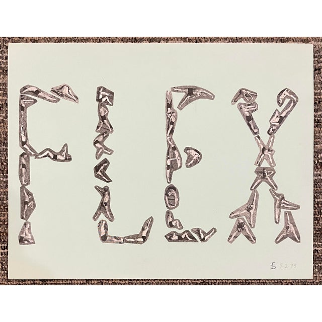 Pop Art James Bone Flex Collage For Sale - Image 3 of 3