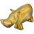 Transform any counter space with this impressive hippo figurine, well-made from very heavy and solid brass. Highlighting...