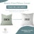 Not Yet Made - Made To Order Fabdivine Handmade Block Printed Cushion Cover 12x20 Inch Pure Linen-Traz For Sale - Image 5 of 5