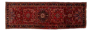 Vintage Persian Heriz Rug - 3'8" X 11'1"