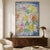 Contemporary 1920 Theater Mountain Construction Modernist Multicolor Fine Art Print by Paul Klee —40" X 60" For Sale - Image 3 of 8