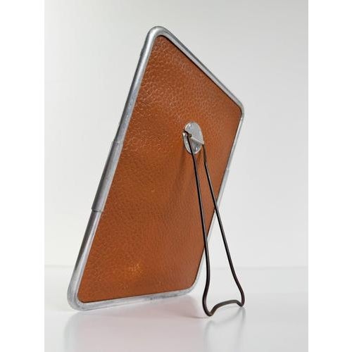 Mid-Century Modern Italian Aluminum Barber Shop Mirror, 1950s For Sale - Image 18 of 18
