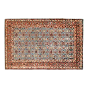 Antique Northwest Persian Oriental Rug, in Room Size, W/ Repeating Design