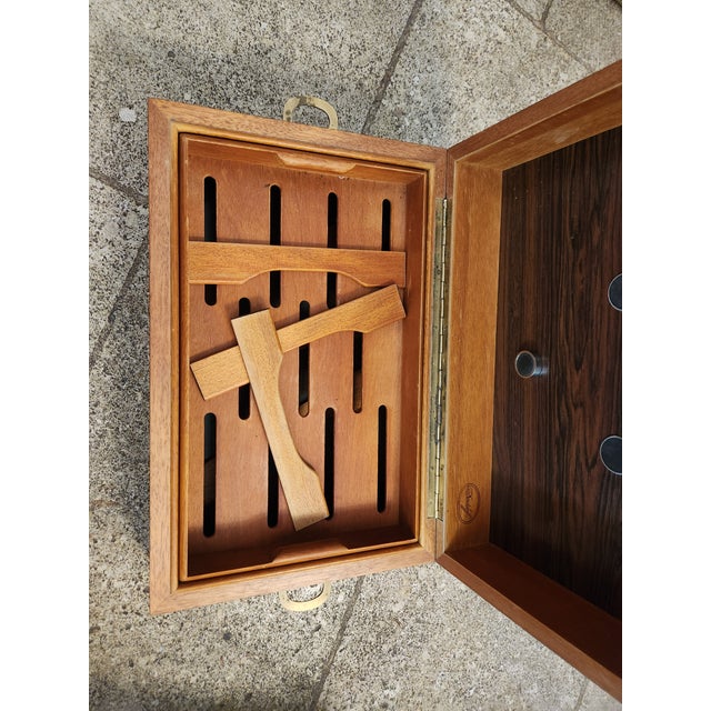 1960s Large Cigar Humidor by Davidoff, 1960s For Sale - Image 5 of 7
