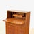 Mid Century Teak Secretary Desk Attributed Jentique Furniture For Sale - Image 11 of 13