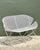 Mid-Century Modern Salterini “Orange Slice” Metal Mesh Bench For Sale - Image 14 of 18