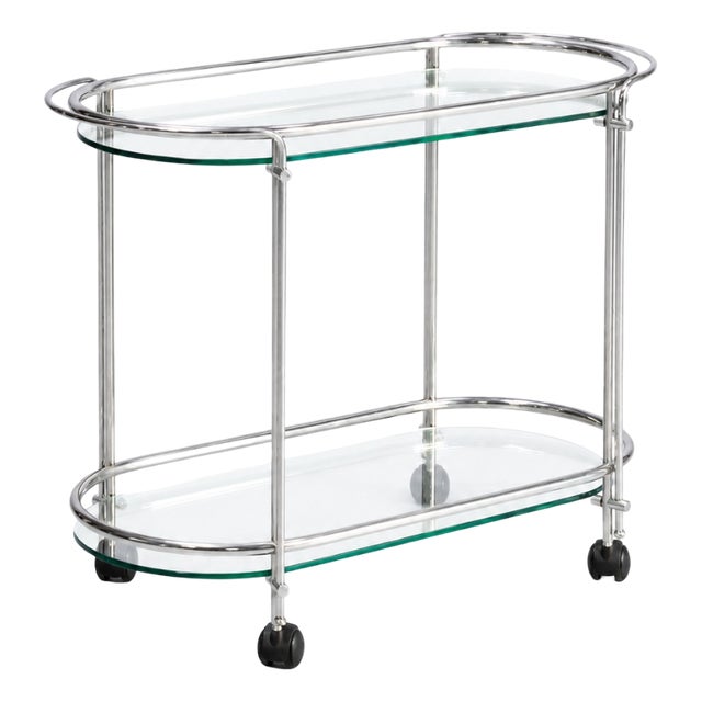 Vintage Italian Riki T52 Serving Cart by Gallotti & Radice, 1970s For Sale
