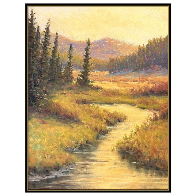 Message us to inquire about custom framing options! (Included for free with every purchase) The artwork here, "Morning...