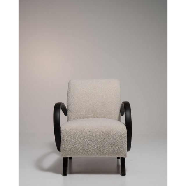 19th Century France Cream Wood Armchair For Sale - Image 4 of 10