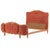 Traditional Full Size French Corbeille Style Bed, C. 1945 For Sale - Image 3 of 9