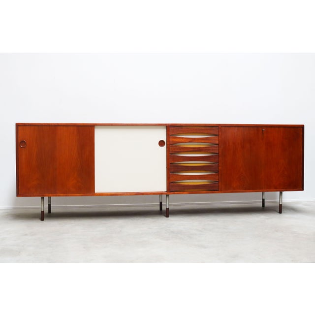 Wood Model 29A Triennale Sideboard in Teak by Arne Vodder for Sibast, Denmark, 1958 For Sale - Image 7 of 16