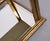 Hollywood Regency Classic Brass Serving Table Mirror Tops, France, 1970s For Sale - Image 12 of 15