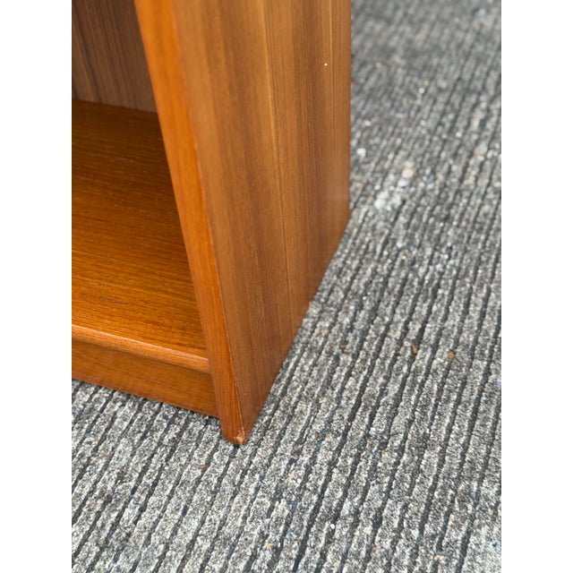 Pair of Tall Mid-Century Modern Scandinavian Bookcases, 83.5" Tall For Sale - Image 12 of 12