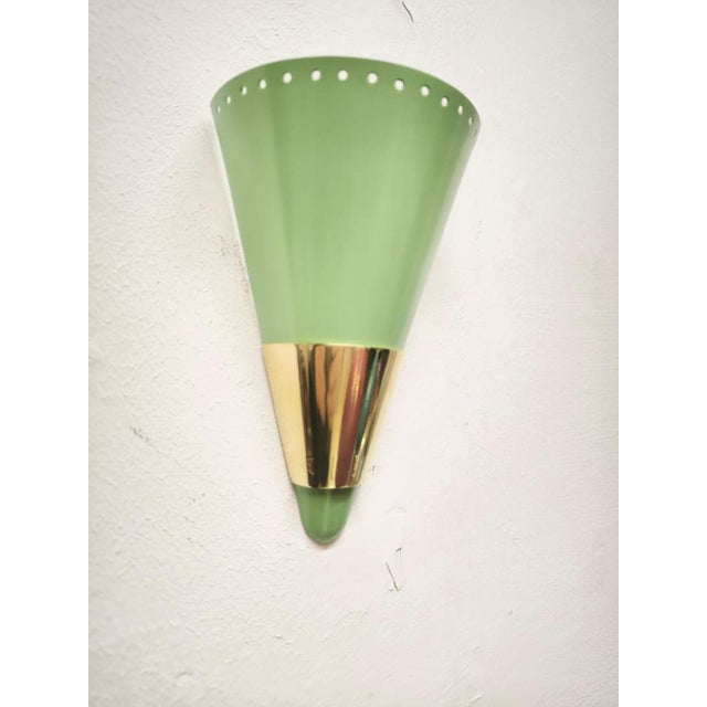 Sputnik Cone Wall Lamp, 1960s For Sale - Image 9 of 10