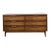 1960s Excellent Mid Century Modern 6 Drawer Lowboy Dresser by Broyhill Lenoir, Attributed For Sale