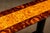 1970s Oscar Dell’Arredamento for Miniforms Burl Wood Console Table For Sale In Chicago - Image 6 of 7