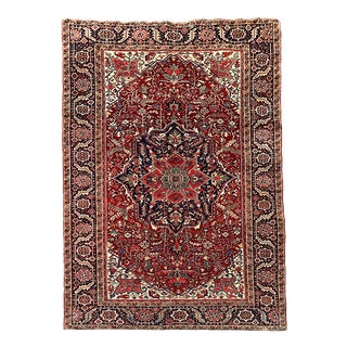 Antique Heriz Rug, 1920s For Sale