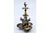 Silver Toothpick Holder with Three Shell-Shaped Holders, in Good conditions.