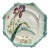19th French Majolica Asparagus Plate Iris Longchamp For Sale