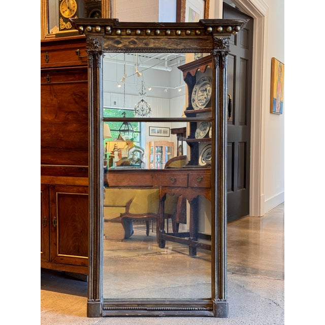 19th Century Giltwood Pier Mirror For Sale - Image 6 of 15