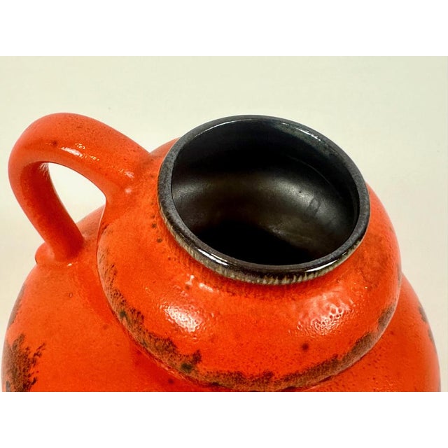 Model 466/18 Fat Lava Ceramic Pitcher from Spara, 1960s, in Flawless conditions. Designed 1960 to 1969 This piece has an...