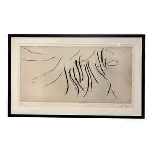Olivier Debré (1920-1999), Untitled Abstract Artist’s Proof Etching, Signed, Dated