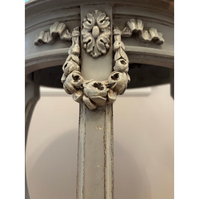 Vintage French Pedestal - Plant Stand For Sale - Image 11 of 12