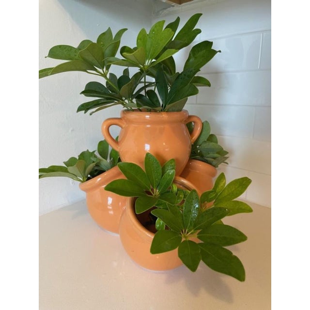 Late 20th Century Fused Ceramic Jars, Vintage For Sale - Image 5 of 12