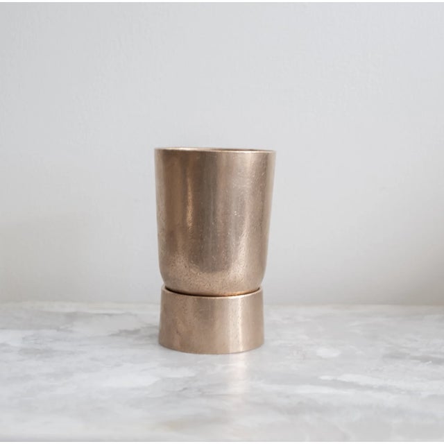 2020s Studio Henry Wilson Polished Cast Bronze Spot Light Table Lamp For Sale - Image 5 of 17