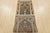 Heriz Runner 2’6” X 7’9” Blue Wool Tribal Hand-Knotted Oriental Rug For Sale - Image 11 of 12