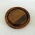1960s Birgit Krogh Woodline Teak Cheese Board With Cover / Bowl For Sale - Image 9 of 10