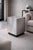 Floating Side Table in Brushed Aluminum by Veliento For Sale - Image 4 of 6