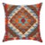 Shabby Chic Turkish Geoffrey Hand Woven Kilim Throw Pillow For Sale