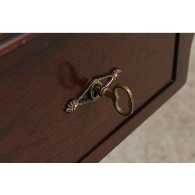 Grange Cherry 3 Drawer Country French Writing Desk For Sale In Philadelphia - Image 6 of 16