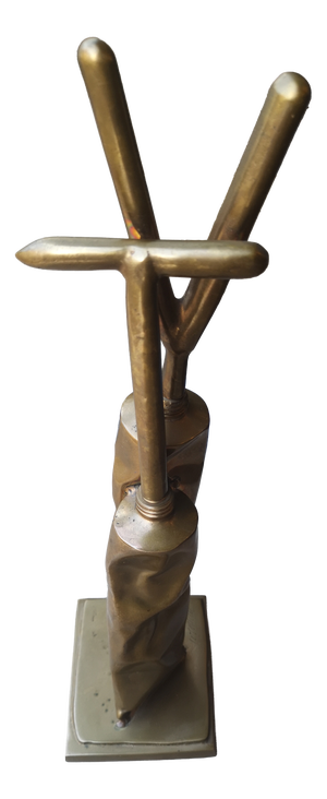 Fernandez Arman, Tubes Sculpture, 1990s, Bronze