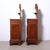Antique Bedside Tables with Marble Backsplashes and Bases, Late 19th Century, Set of 2 For Sale - Image 11 of 18