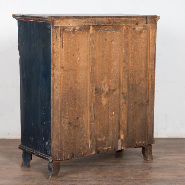 Late 19th Century Highly Painted Pine Sideboard Cabinet, Hungary For Sale - Image 14 of 14