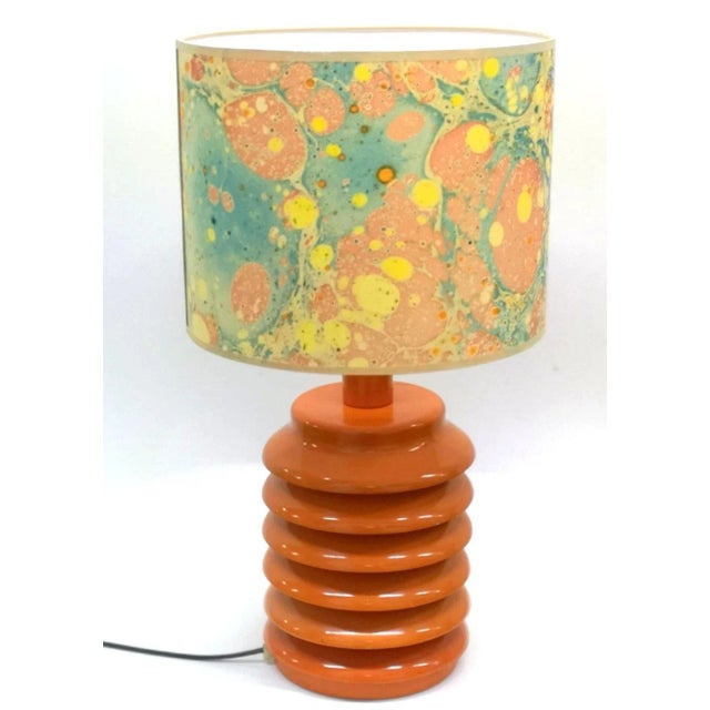 1960s Mid-Century Metal Lamp For Sale - Image 5 of 6