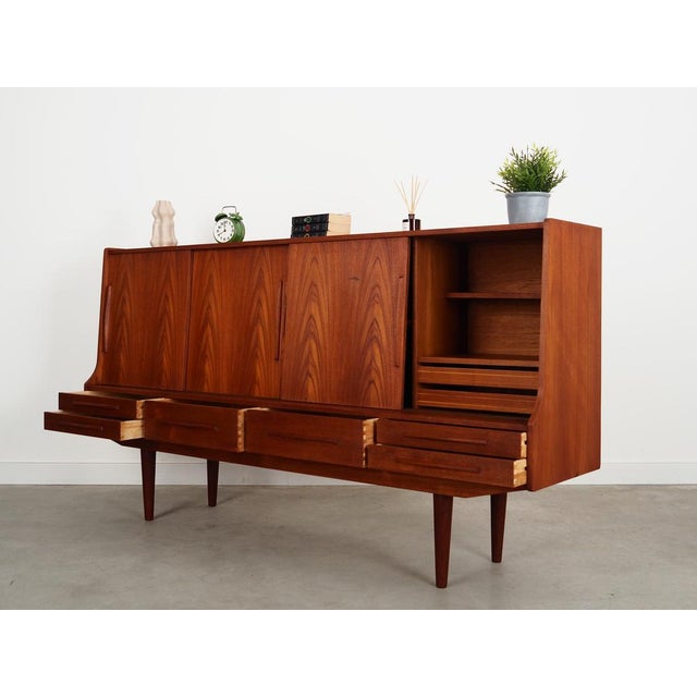 1960s Danish Teak Highboard, 1960s For Sale - Image 5 of 18