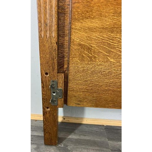 Vintage French Style Carved Double Bed Headboard For Sale - Image 4 of 8