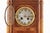 Brown Antique French Wooden Chiming Mantel Clock, Circa 1900 For Sale - Image 8 of 15