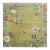 Contemporary Chinese Deco Style Square Green Wool Rug by Rug & Kilim For Sale
