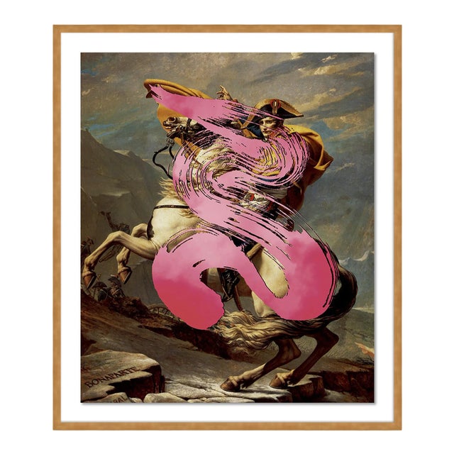 A Point by Coup d'Esprit, Art Print in Gold Frame, Small For Sale