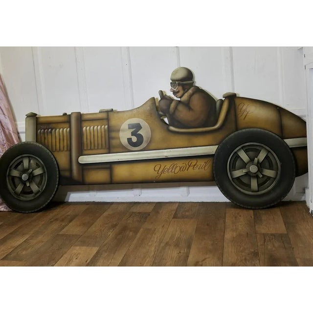 Wooden Trade Sign, 1950s For Sale - Image 9 of 10