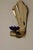 Vintage Brass Sconces with Blue Flower Shape Bobeche, Set of 2 For Sale - Image 11 of 18