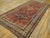 19th Century S. Persian Ghashghaie Carpet (5'6" x 11' - 168 x 335 ) Antique khamse Hallway Runner Wool Coral Rug, Circa...