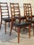 In Style of Niels Koefoed Model Lis Rosewood Dining Chairs Set of 6 Danish Mid-Century Modern 1960s For Sale In Los Angeles - Image 6 of 12