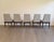 Set of 10 Lorin Marsh Art Deco Tuxedo Dining Chairs in High-Gloss Mahogany & Brass For Sale - Image 12 of 18