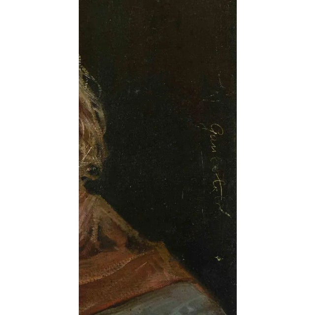 Portrait of Garibaldi is an original modern artwork realized by Artist of the late 19th Century. Mixed colored oil on...